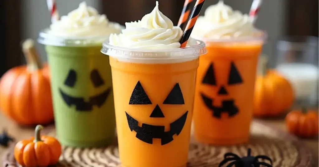 Halloween Smoothie Shots