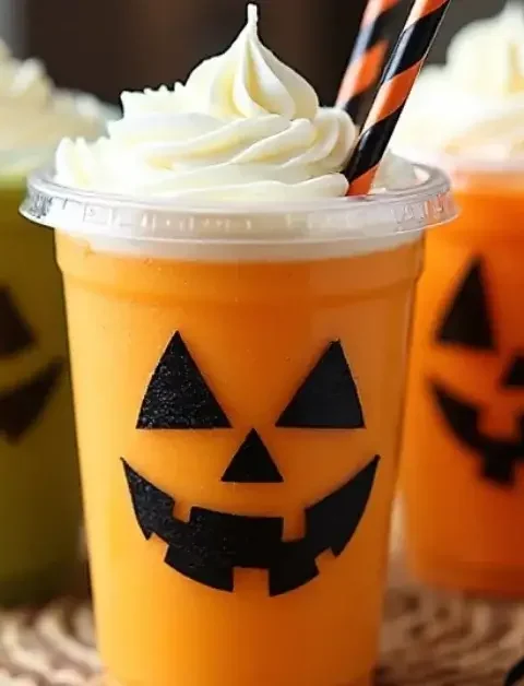 Halloween Smoothie Shots