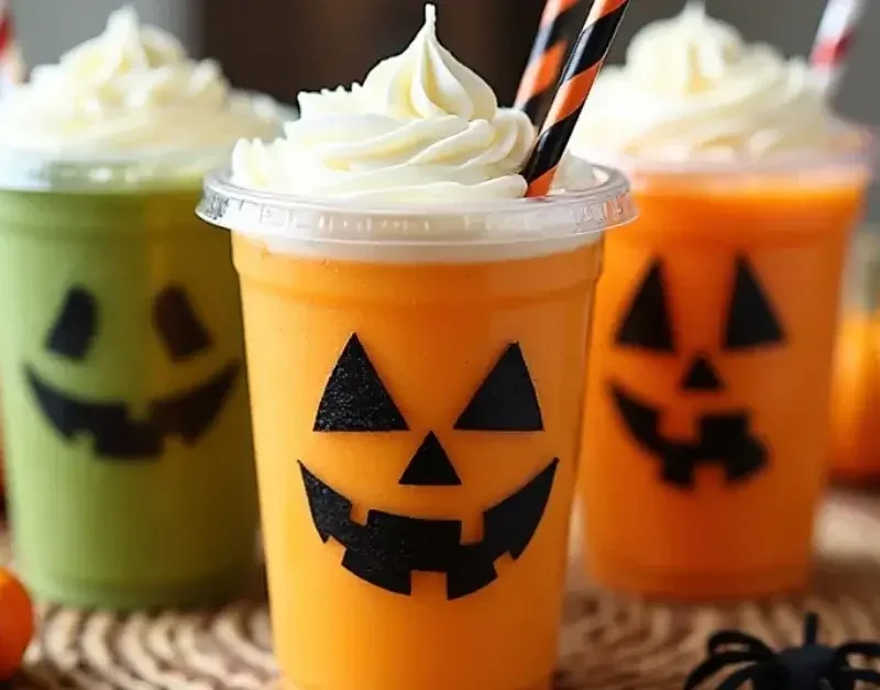 Halloween Smoothie Shots