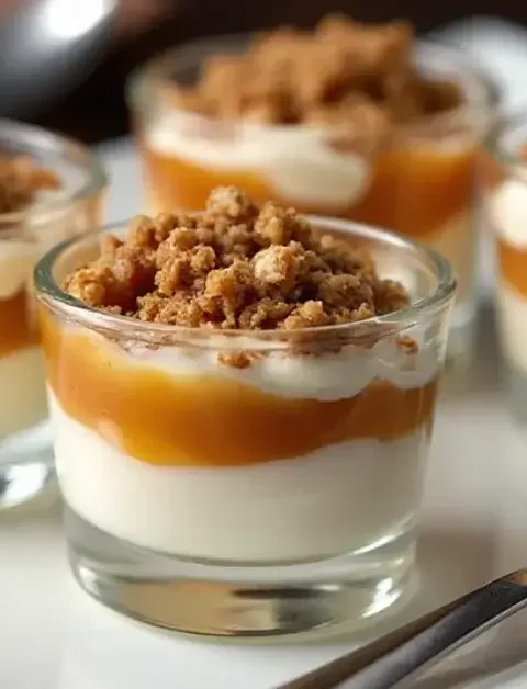 Pumpkin Greek Yogurt Parfaits