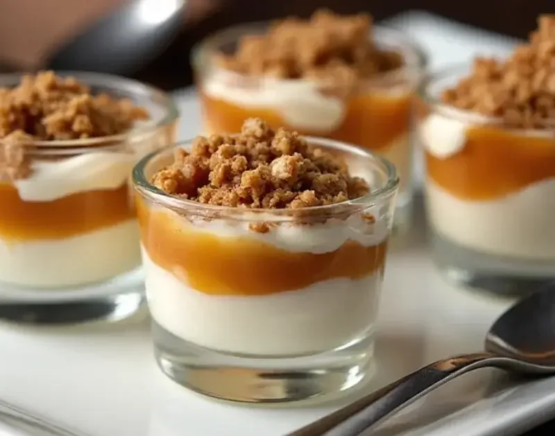 Pumpkin Greek Yogurt Parfaits