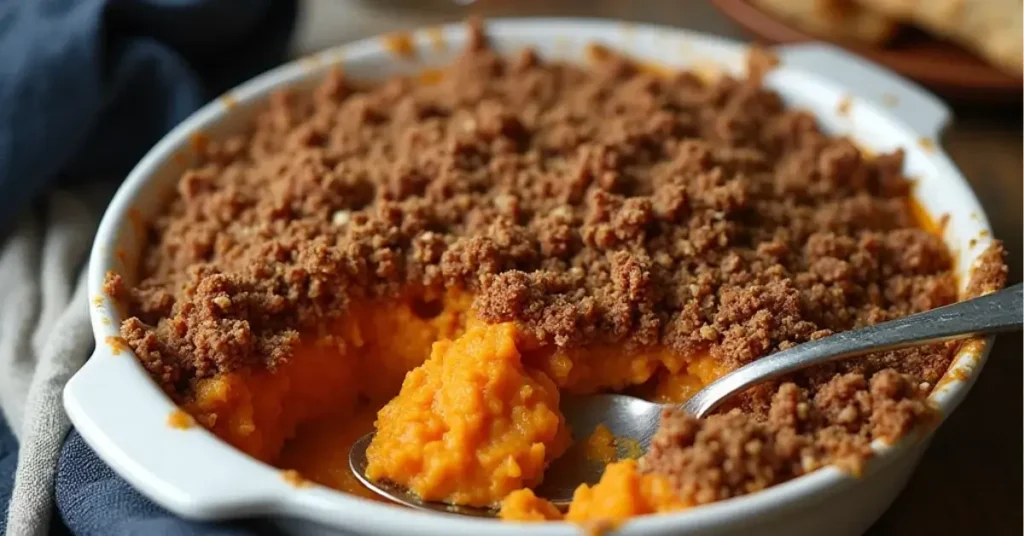 Southern Maple Sweet Potato Casserole