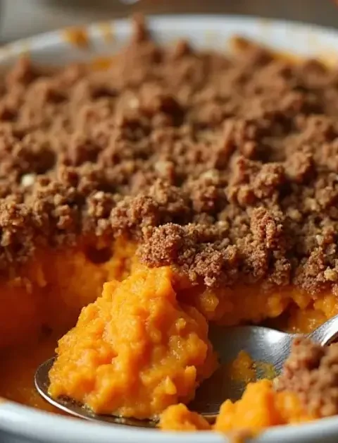 Southern Maple Sweet Potato Casserole