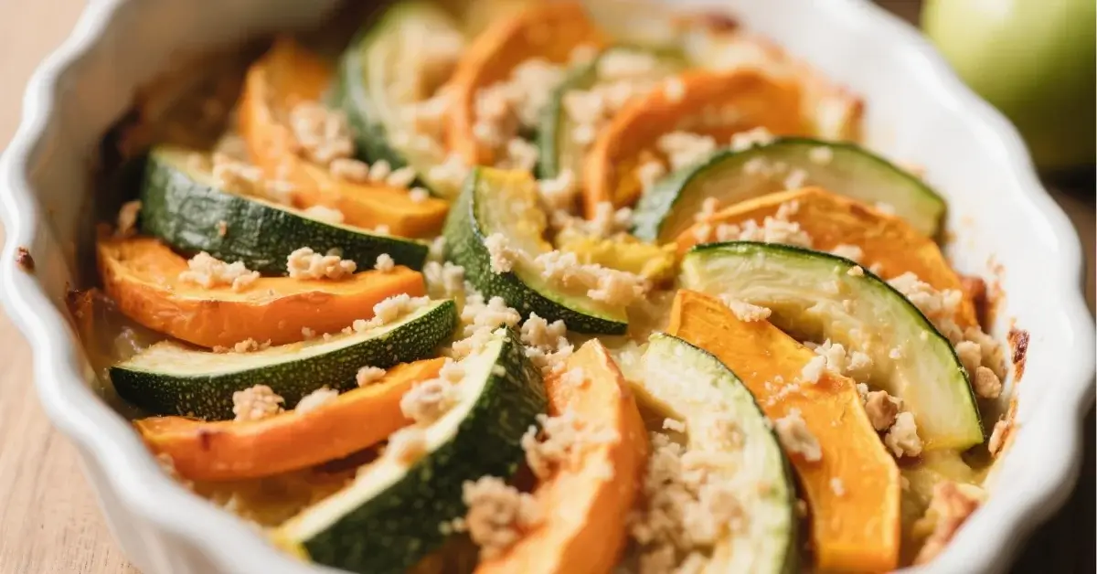 Butternut Squash Apple Bake