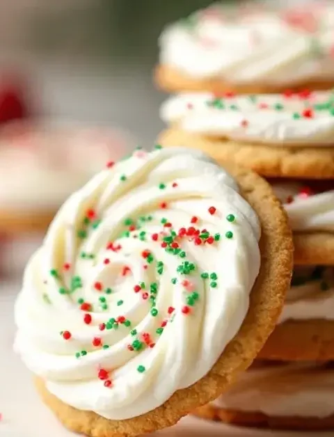 Crumbl Christmas Sugar Cookies