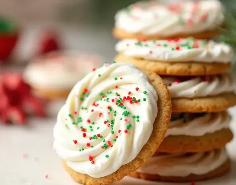 Crumbl Christmas Sugar Cookies