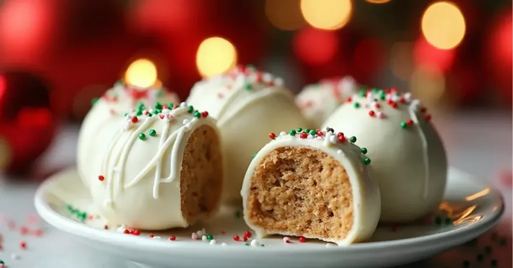 Gingerbread Truffles