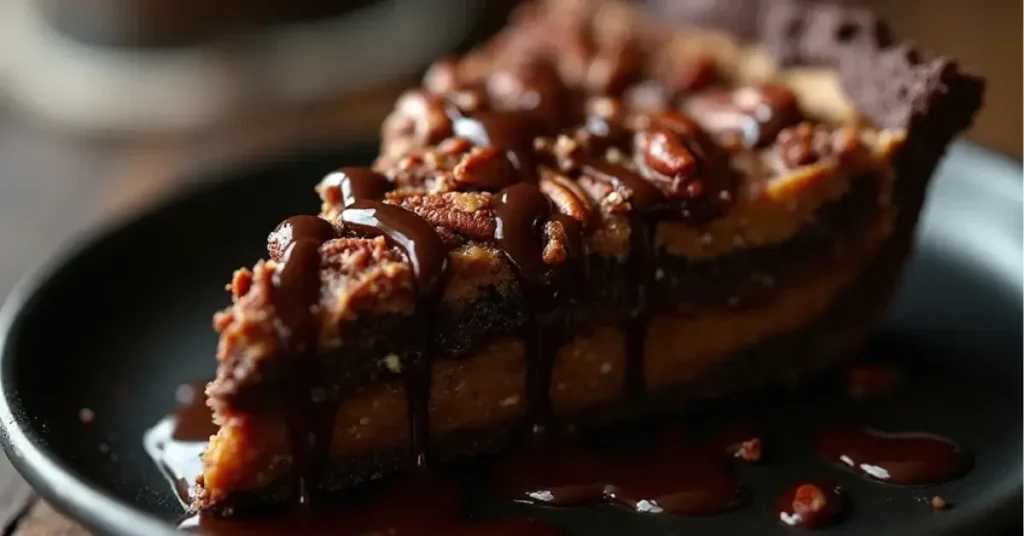 Mouthwatering Texas Chocolate Pecan Pie