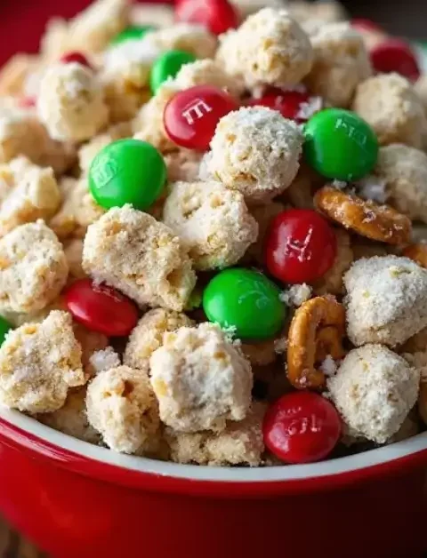 White Chocolate Reindeer Chow