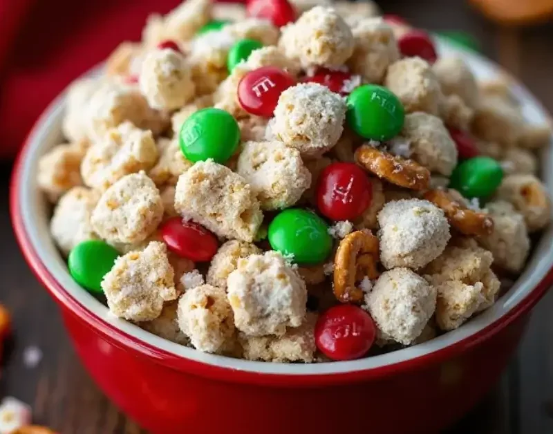 White Chocolate Reindeer Chow