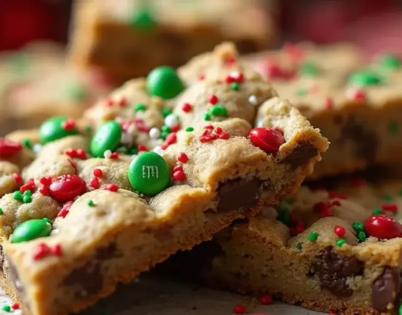 christmas cookie bars
