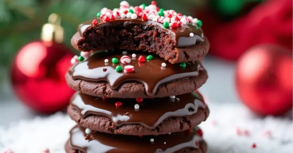 Chocolate Thumbprint Cookies