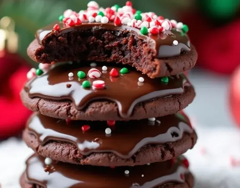 Chocolate Thumbprint Cookies