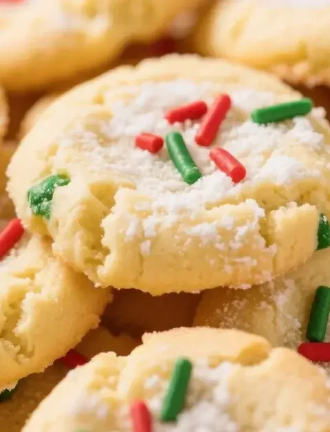 Christmas Gooey Butter Cookies