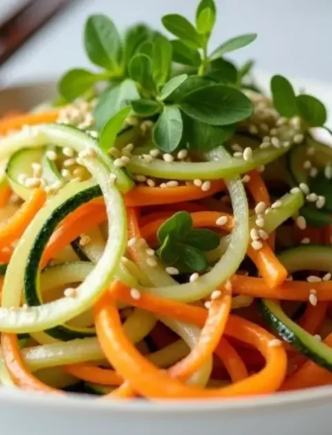 Cucumber Carrot Salad