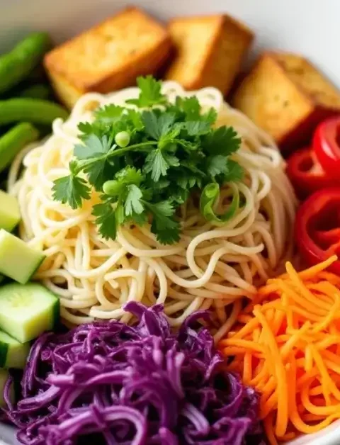 Fresh and Crunchy Spring Roll Salad