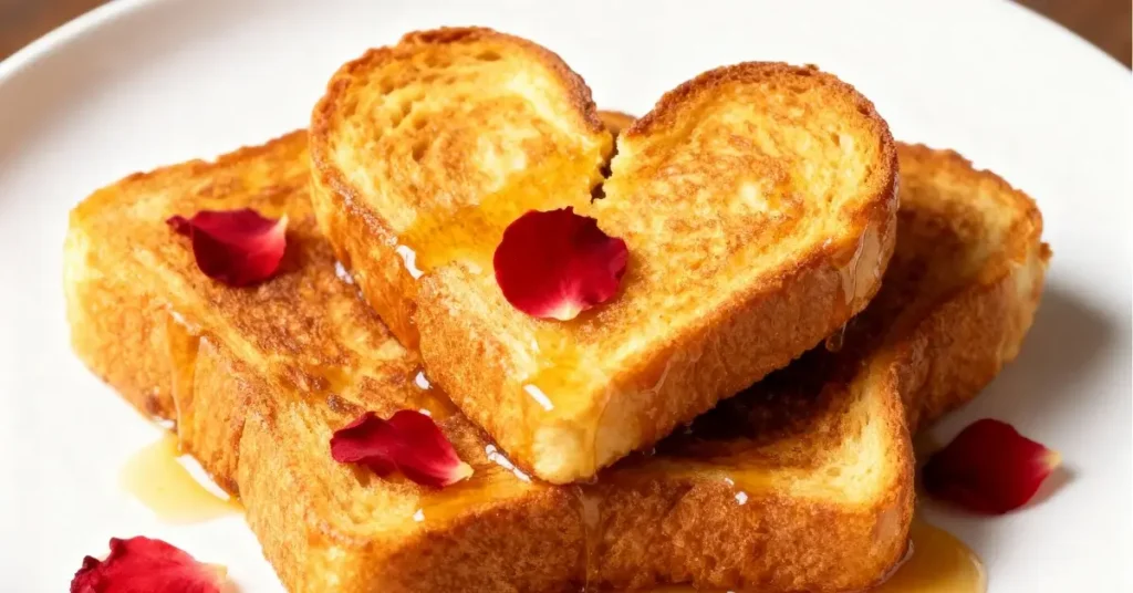 Heart-Shaped French Toast