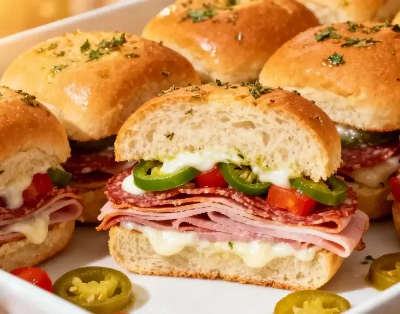 Hot Italian Sub Sliders
