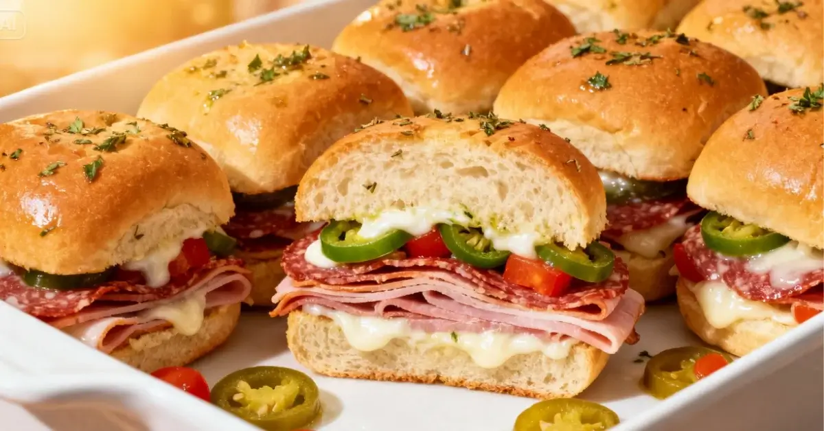 Hot Italian Sub Sliders