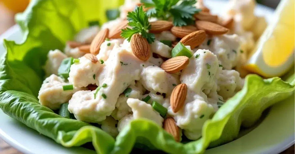 Lemon Basil Chicken Salad