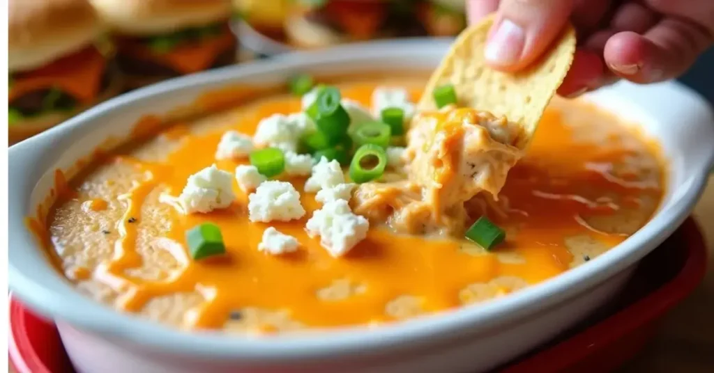 Pot Buffalo Chicken Dip