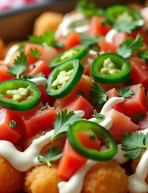 Ultimate Loaded Tater Tot Nachos