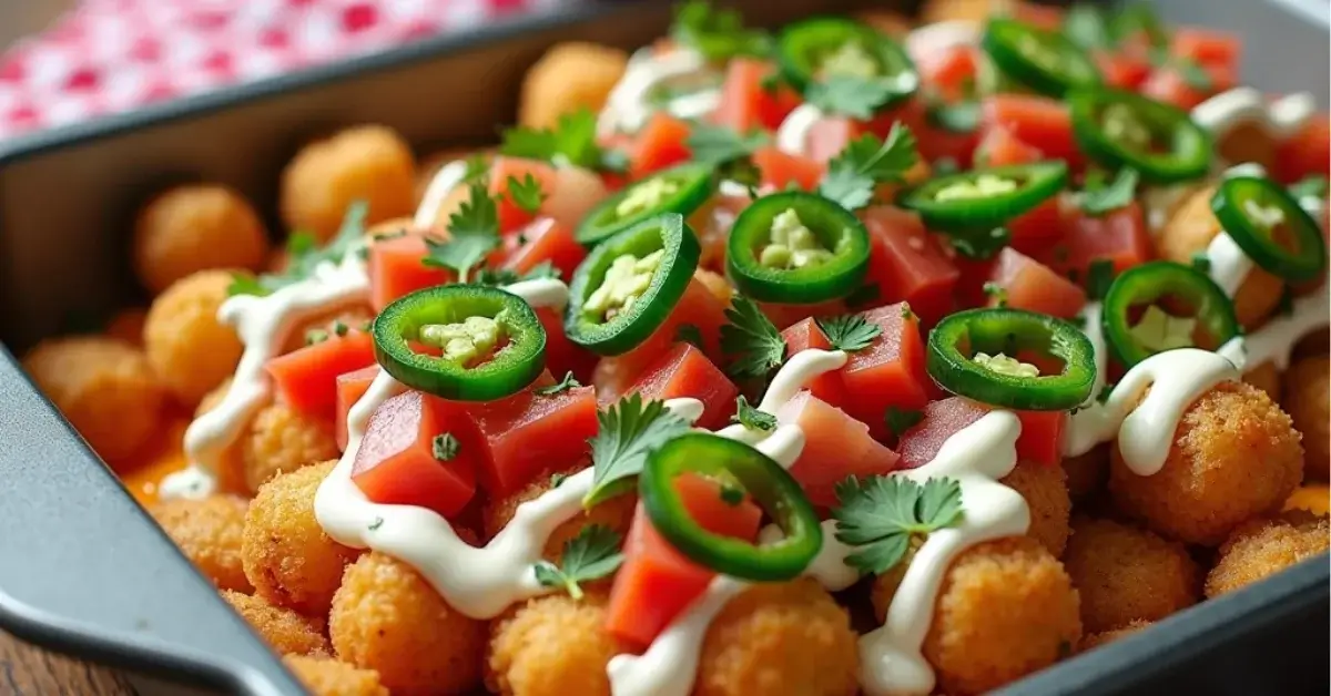 Ultimate Loaded Tater Tot Nachos