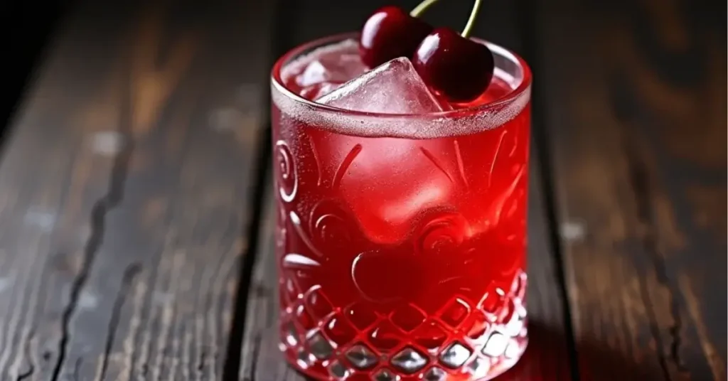 Cherry Flavored Cocktail