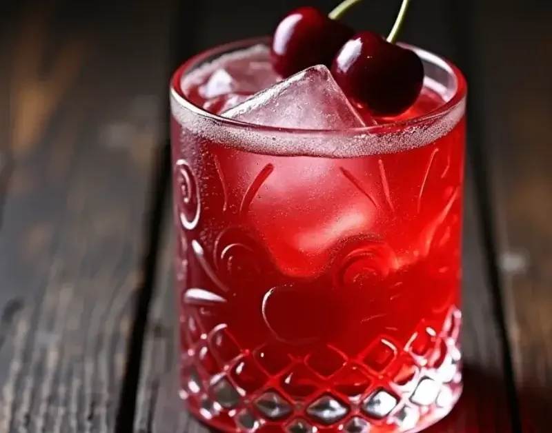 Cherry Flavored Cocktail