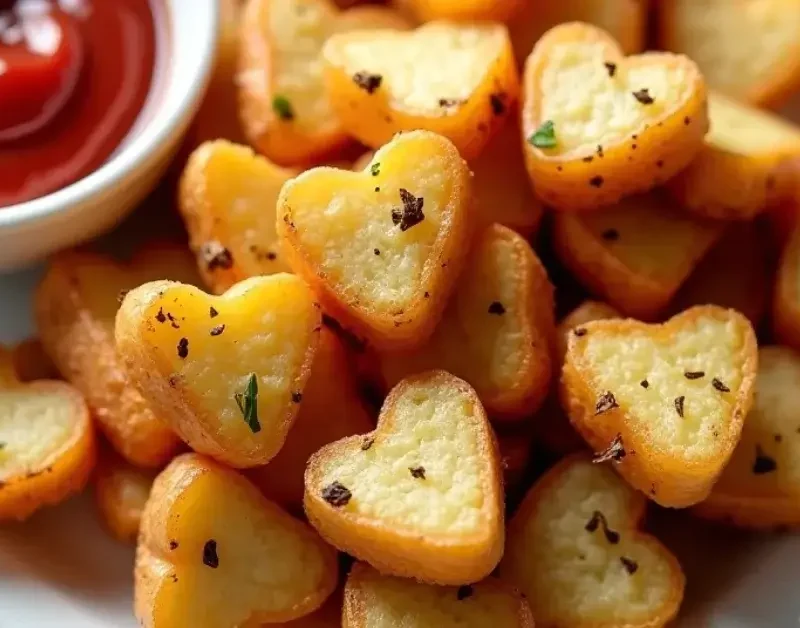 Heart-shaped Potatoes