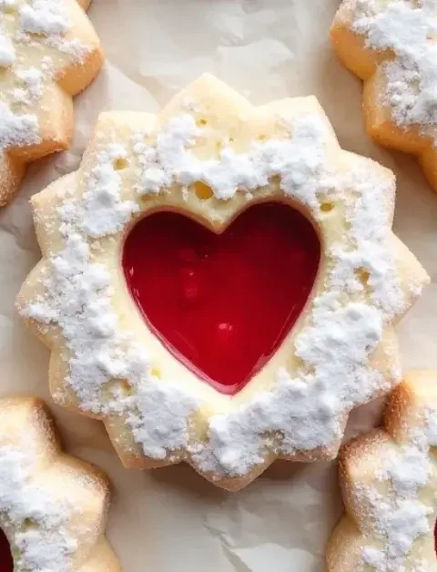 Linzer cookies