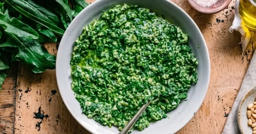 Dandelion Pesto