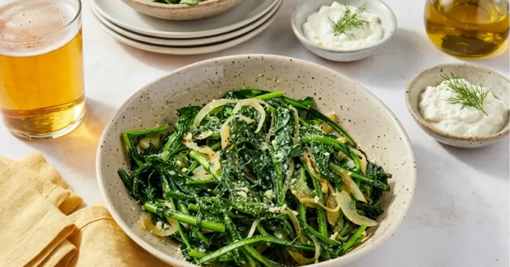 How to Cook Dandelion Greens