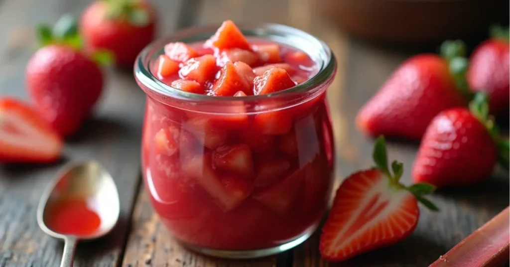 Strawberry Rhubarb Compote