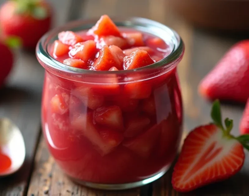 Strawberry Rhubarb Compote