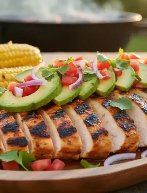 Fiesta Lime Chicken with Avocado