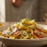Easy Creamy Cucumber Salad with Bacon and Cheese